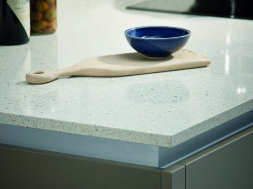 Quartz Bushboard Ivory stone Kitchens Review