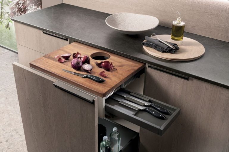 Atim from Scavolini helps create a versatile kitchen