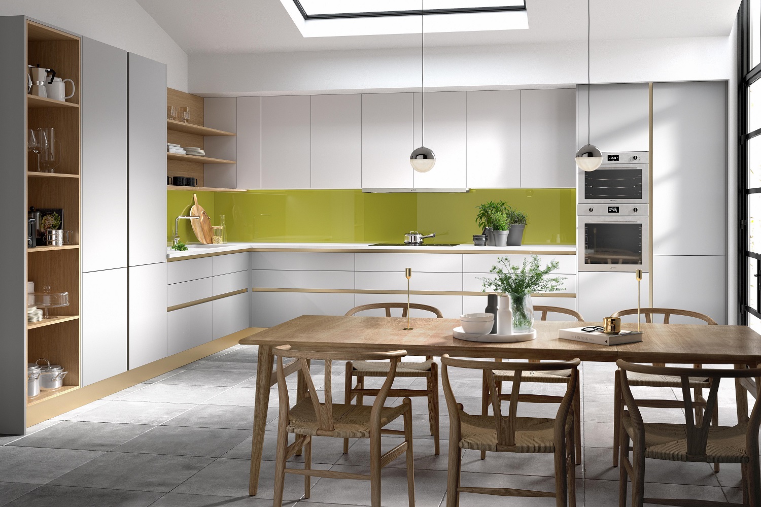 Hafele Kitchen open plan broken plan