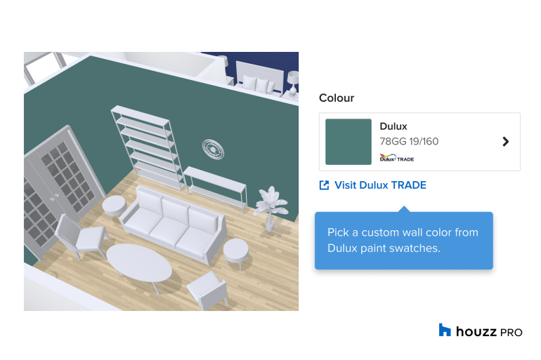 Houzz Dulux collaboration