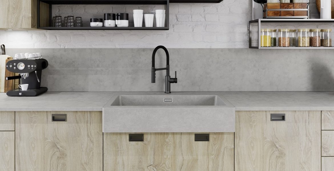 Blanco Vintera Concrete Sinks