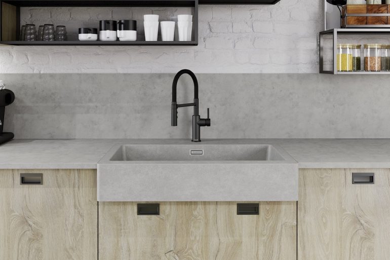 Blanco Vintera Concrete Sinks