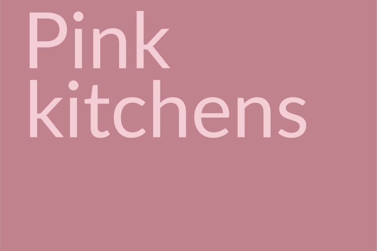 Pink Kitchens