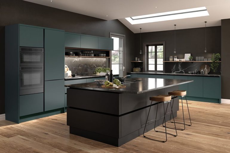 Caple Enko Handleless Kitchen