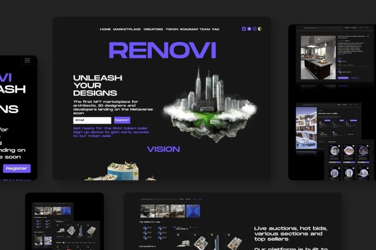 Renovi NFT marketplace