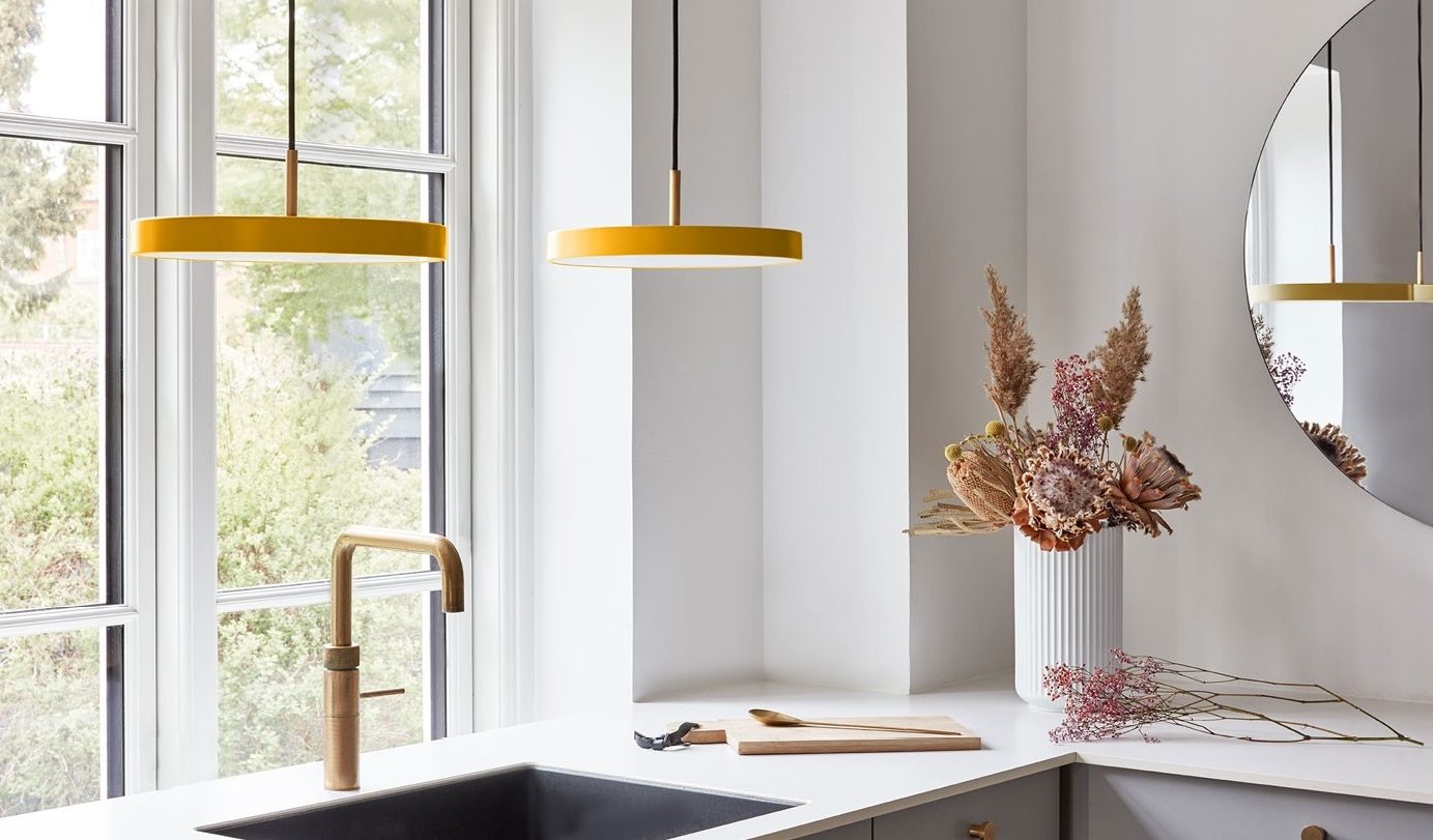 Amos Lighting allows homeowners to see their rooms in a whole new light with its range of stylish ceiling pendants.