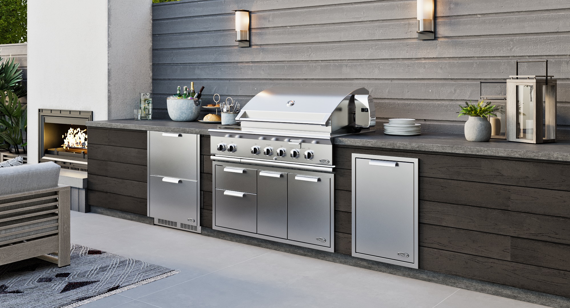 Outdoor Kitchens Terekker Globa Anthracite