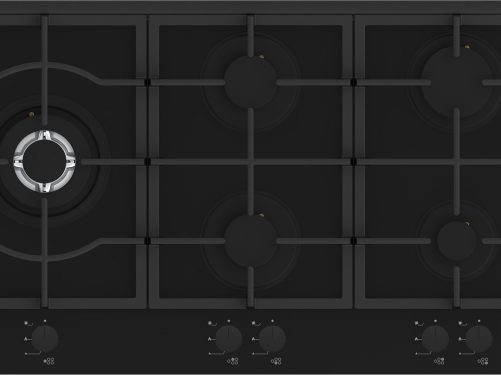 Prima gas on glass hob