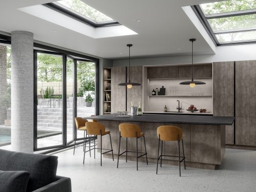 Mereway Kitchens handle less anthracite