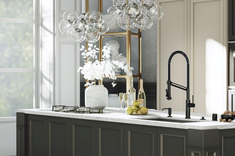 Kitchens Review GRAFF Designs Futurismo Kitchen Tap