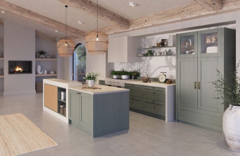 Kitchens Review Keller New Country Kitchen rustic style