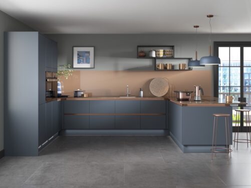 Symphony Kitchens Alby blue