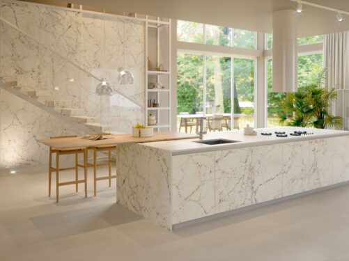 Laminam Porcelain Surfaces I-Naturali Fusion-White