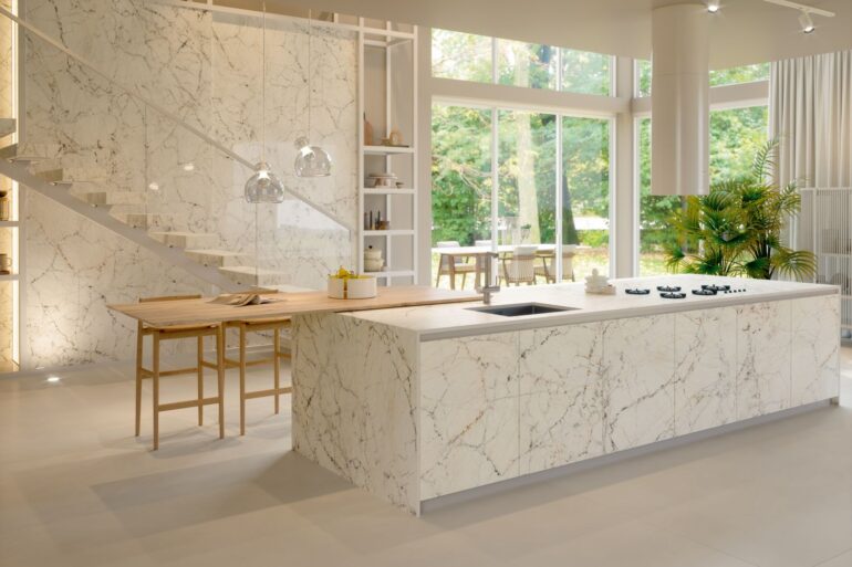 Laminam Porcelain Surfaces I-Naturali Fusion-White