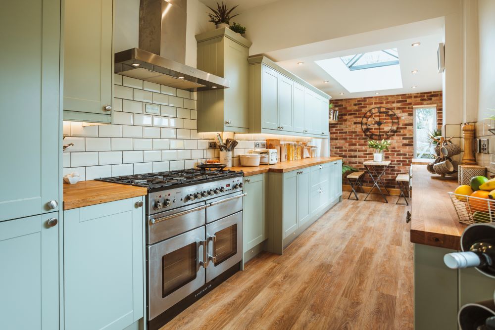 Wren Kitchens Sage Green