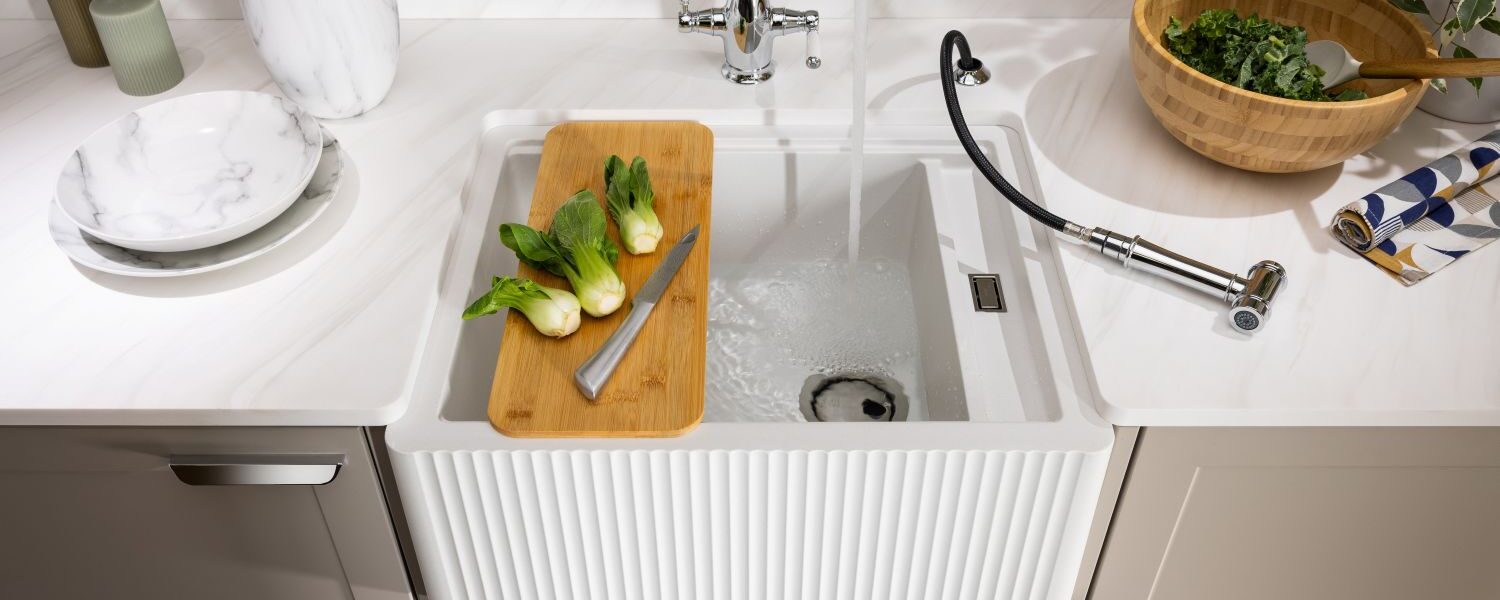 Load more Attachment Details Abode-OPTIMA-fluted-Belfast-White-Granite
