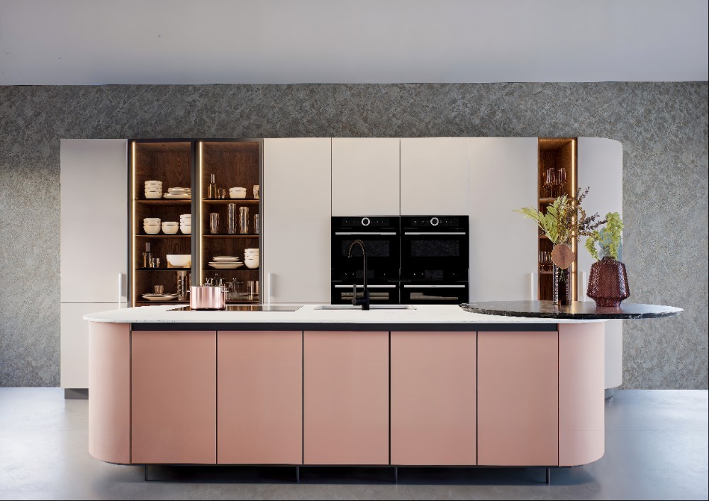 A-cool-pink-summer-kitchen-from-Schmidt