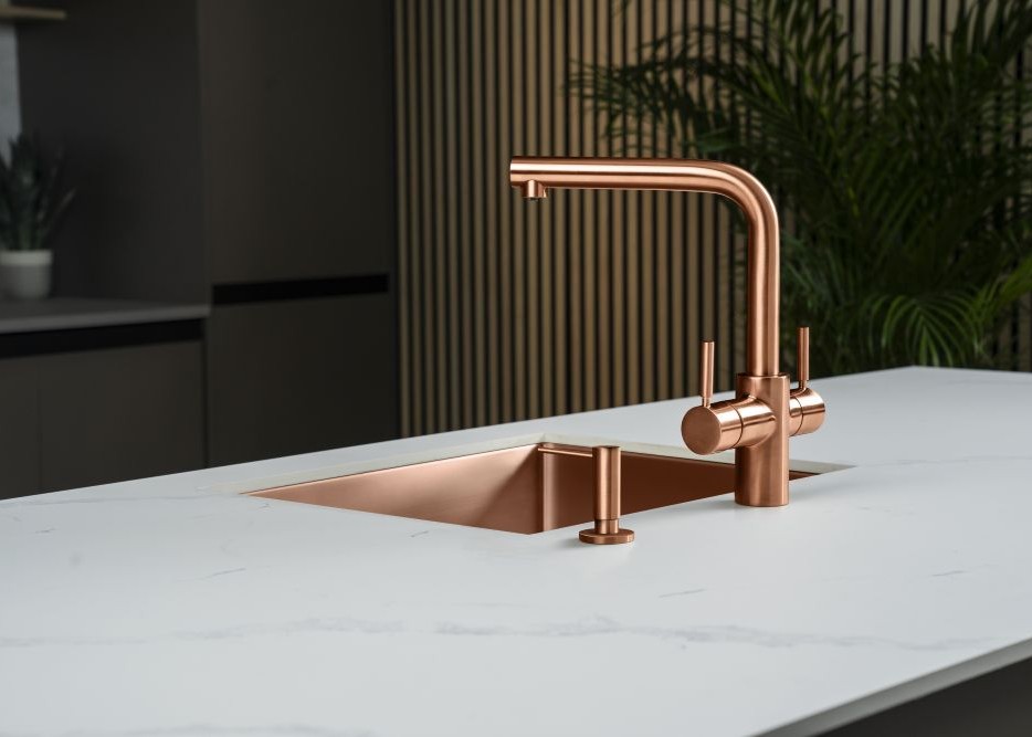 3. InSinkErator 4N1 Touch tap (Brushed Copper) InSinkErator-4N1-Touch-tap-Brushed-Copper