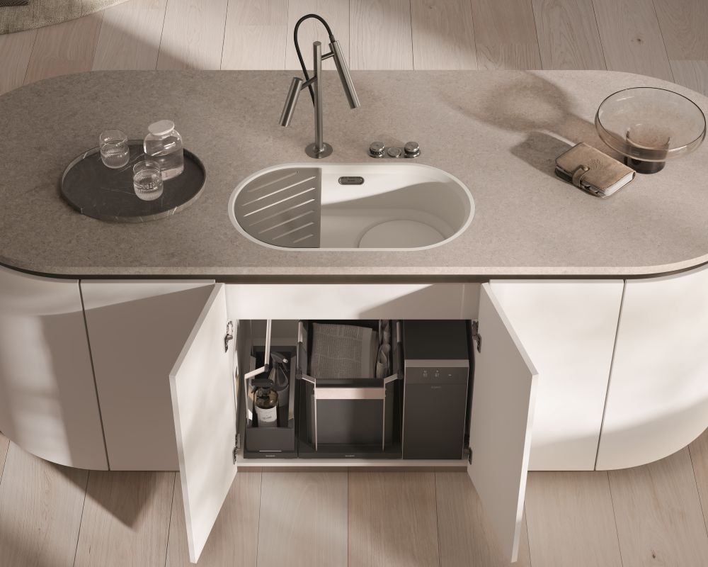 Blanco’s choice system with LUNEOO-S tap